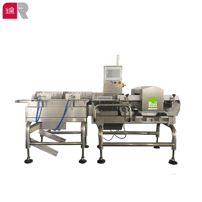 Food metal detector .needle metal detector RL-IMD01 Shanghai Rui Packing Automatic Check Weigher and tunnel metal detecting machine for small food package